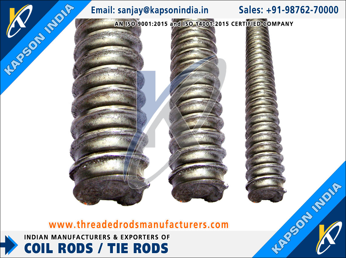 Threaded Rods And Bars manufacturers exporters in India +91-9876270000