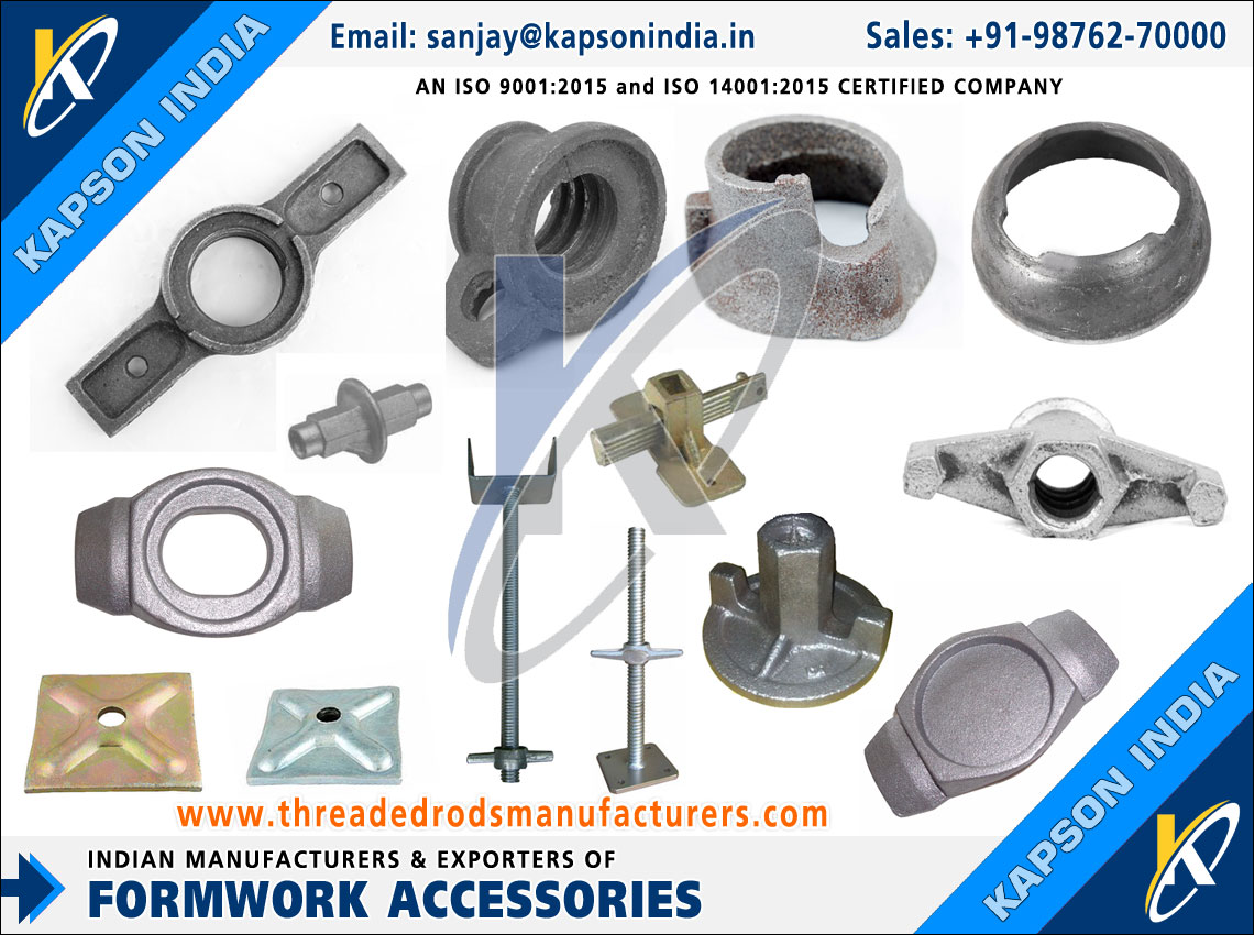 Formwork Accessories Manufacturers Exporters In India +91-9876270000