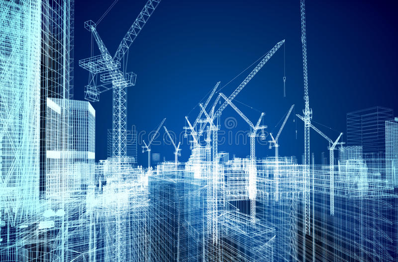 Why is a blueprint important for commercial construction?