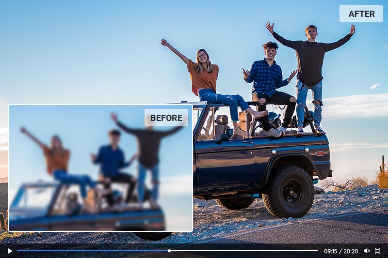 How to Remove Blur from Video