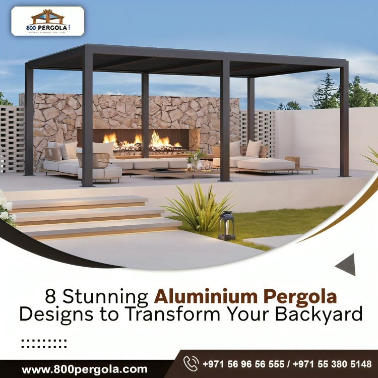 8 Stunning Aluminium Pergola Designs to Transform Your Backyard