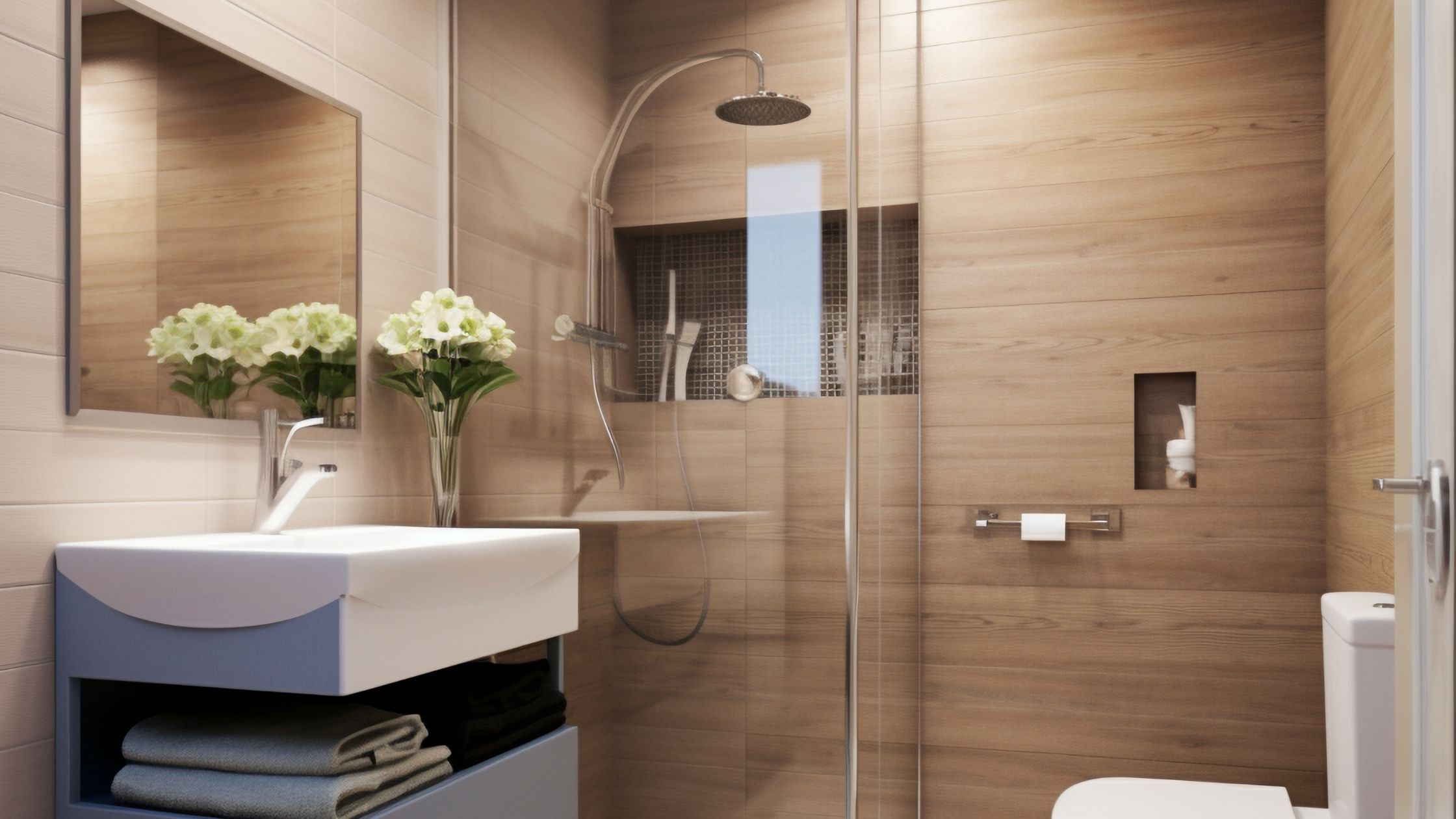 What type of shower is best for a Small Bathroom? 