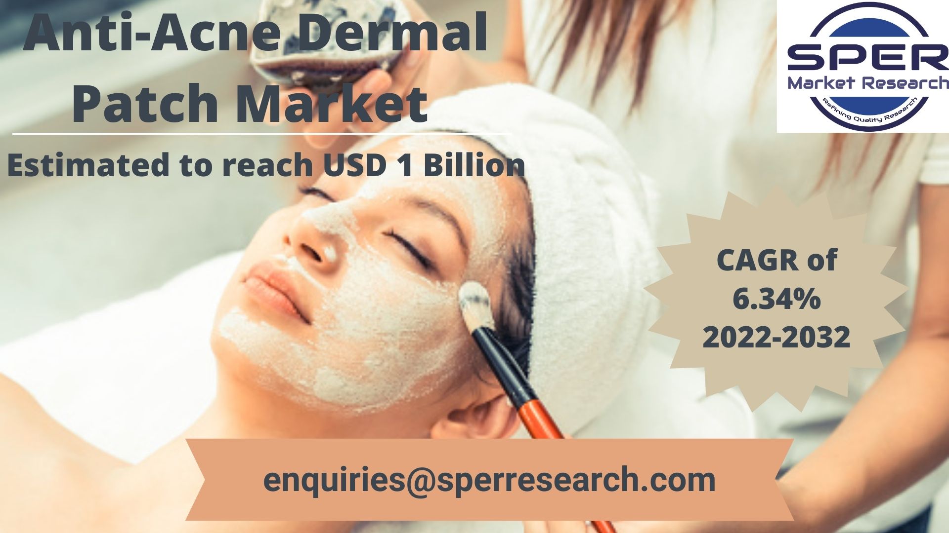 Anti-Acne Dermal Patch Market Share, Growth, Trends and Analysis Report By Ingredient Type, By Acne, By Age Group, By Distribution Channel, Regional Outlook, Competitive Strategies and Forecast 2032: SPER Market Research