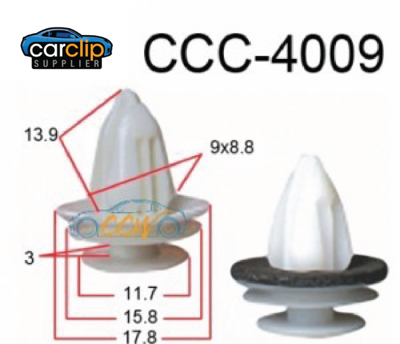 How are Christmas Tree Clips Used in a Car?