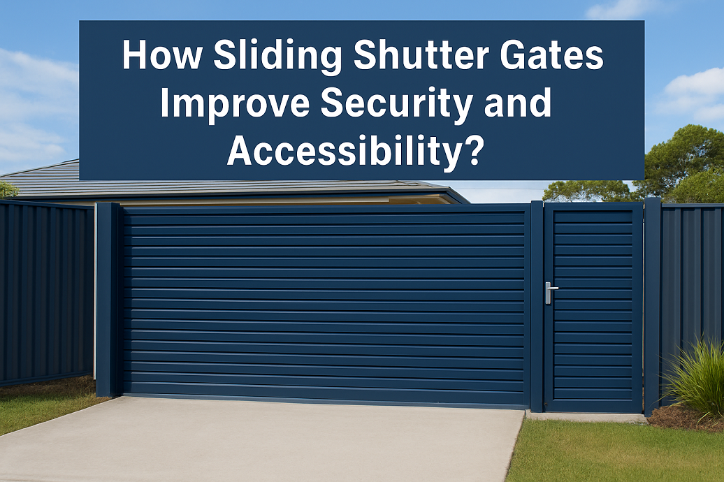 How Sliding Shutter Gates Improve Security and Accessibility?