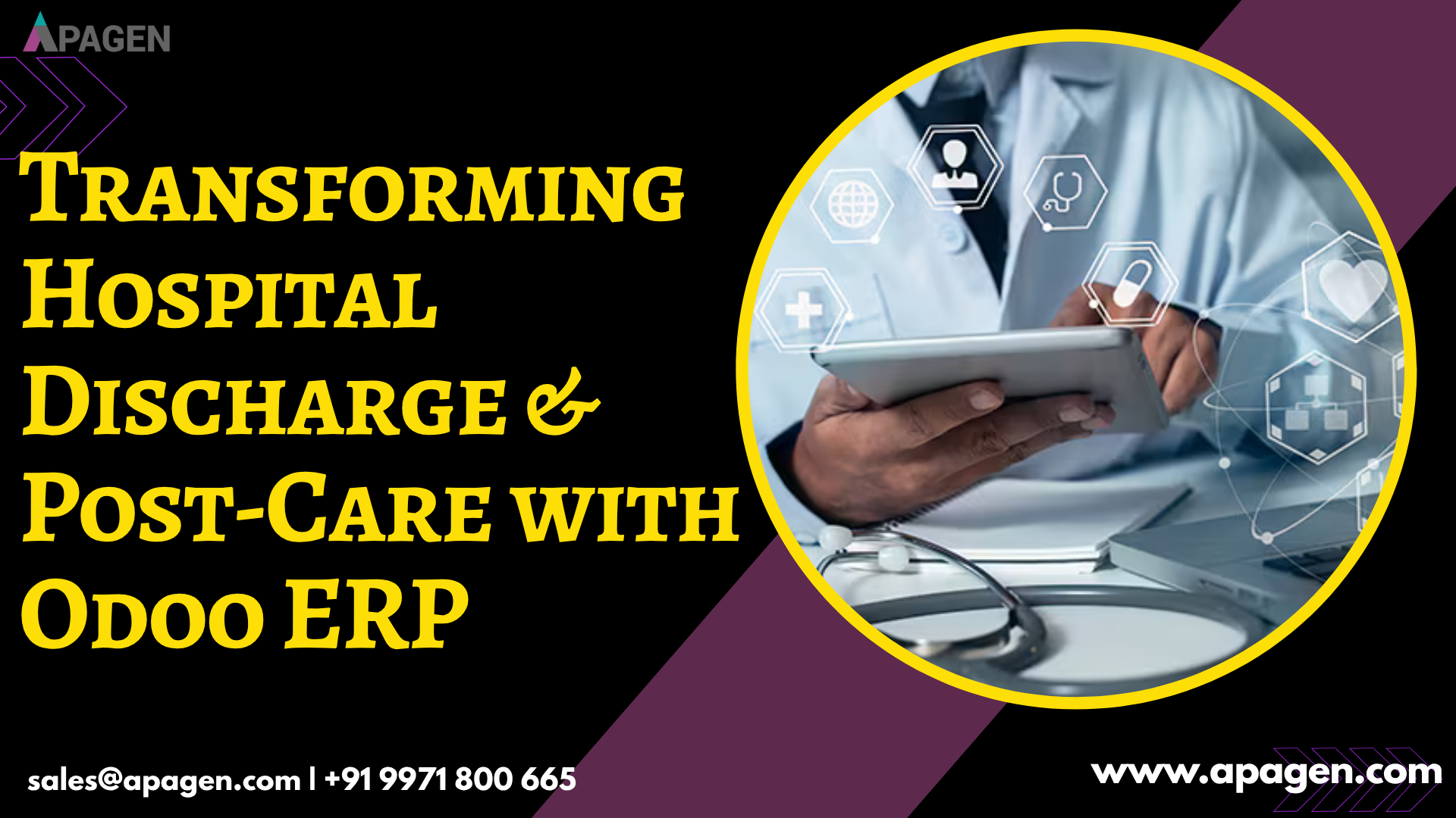 Transforming Hospital Discharge & Post-Care with Odoo ERP