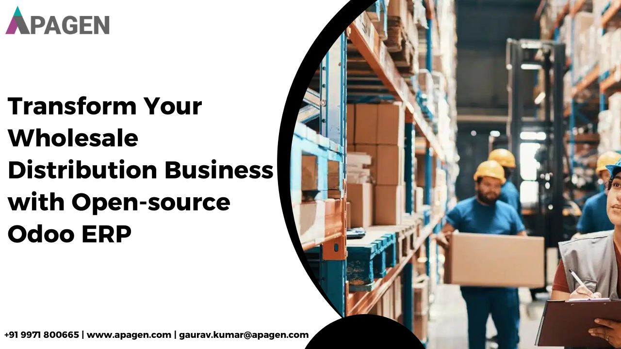 Transform Your Wholesale Distribution Business with Open-source Odoo ERP