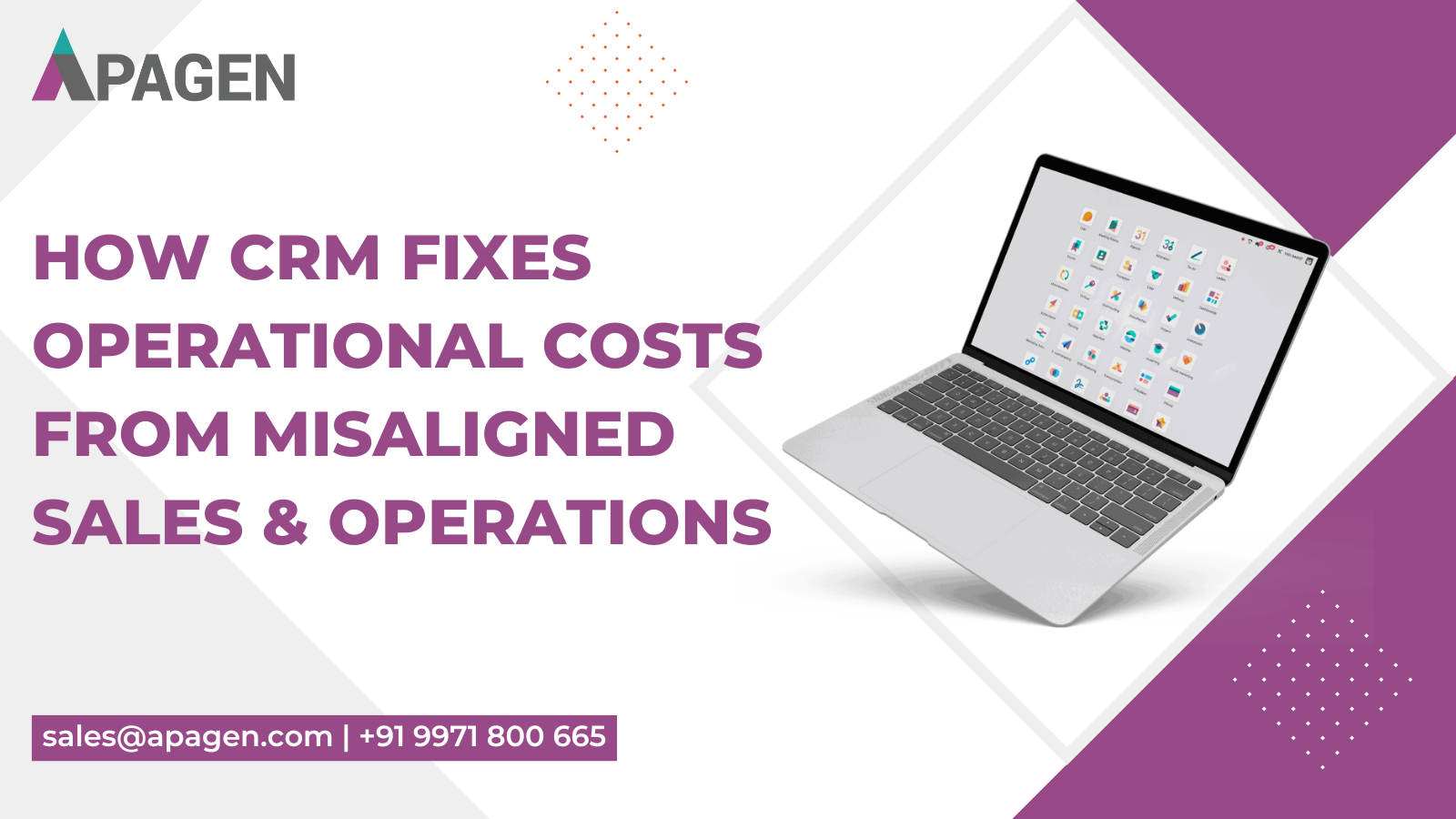 How CRM Fixes Operational Costs from Misaligned Sales & Operations