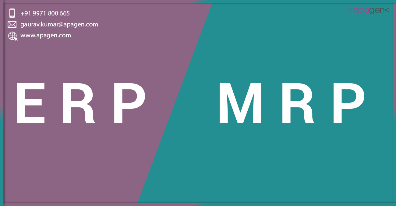What is The Difference between ERP and MRP?