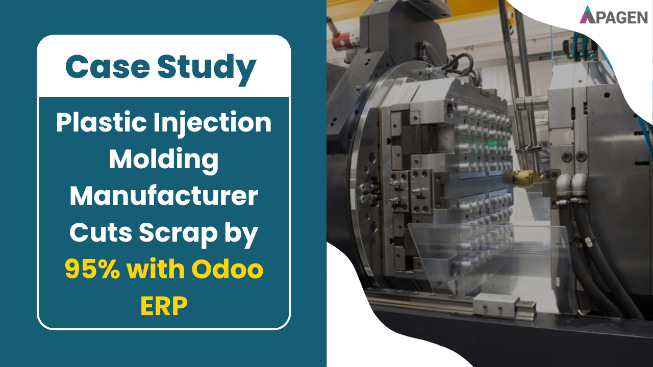 Plastic Injection Molding Manufacturer Cuts Scrap by 95% with Odoo ERP