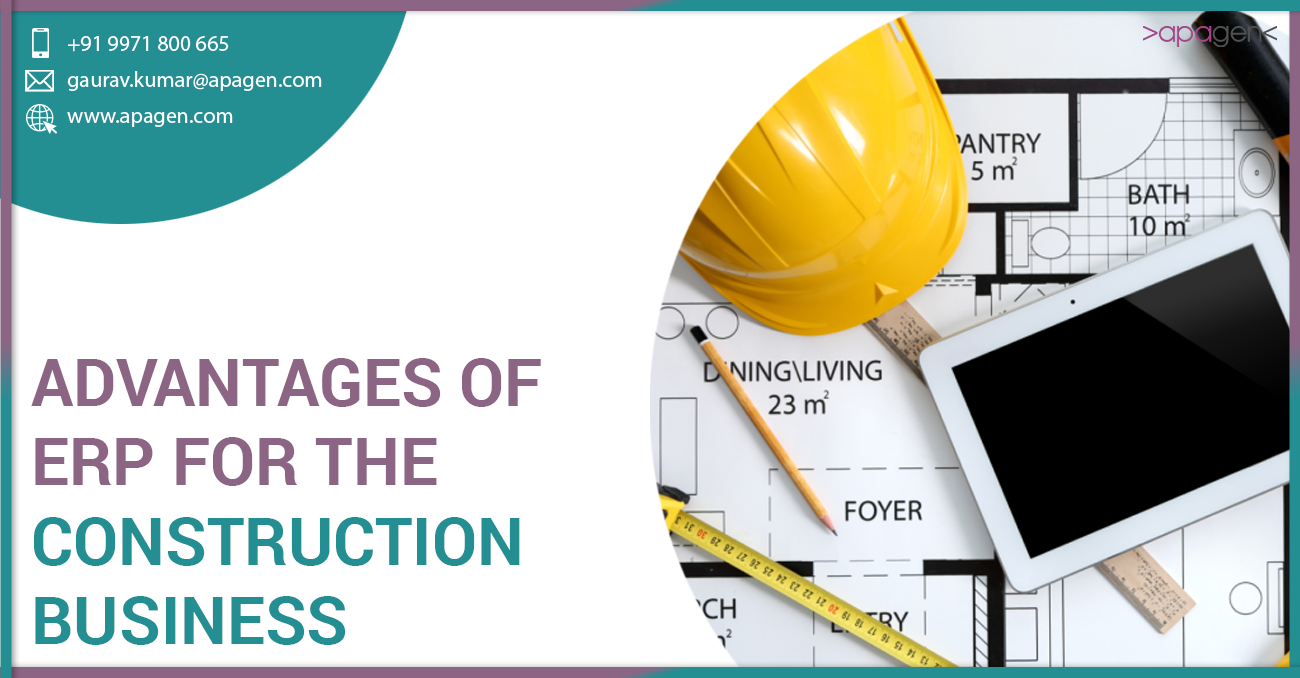 Construction companies should use ERP systems to optimize their operations