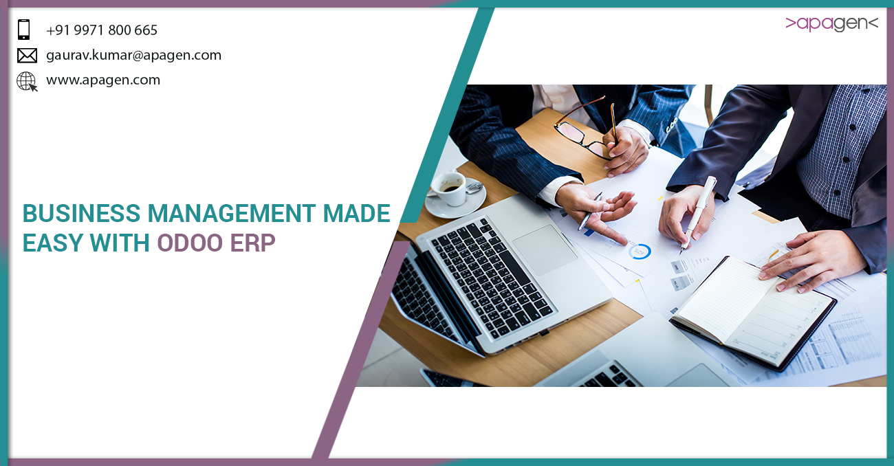 Business Management Made Easy With Odoo ERP