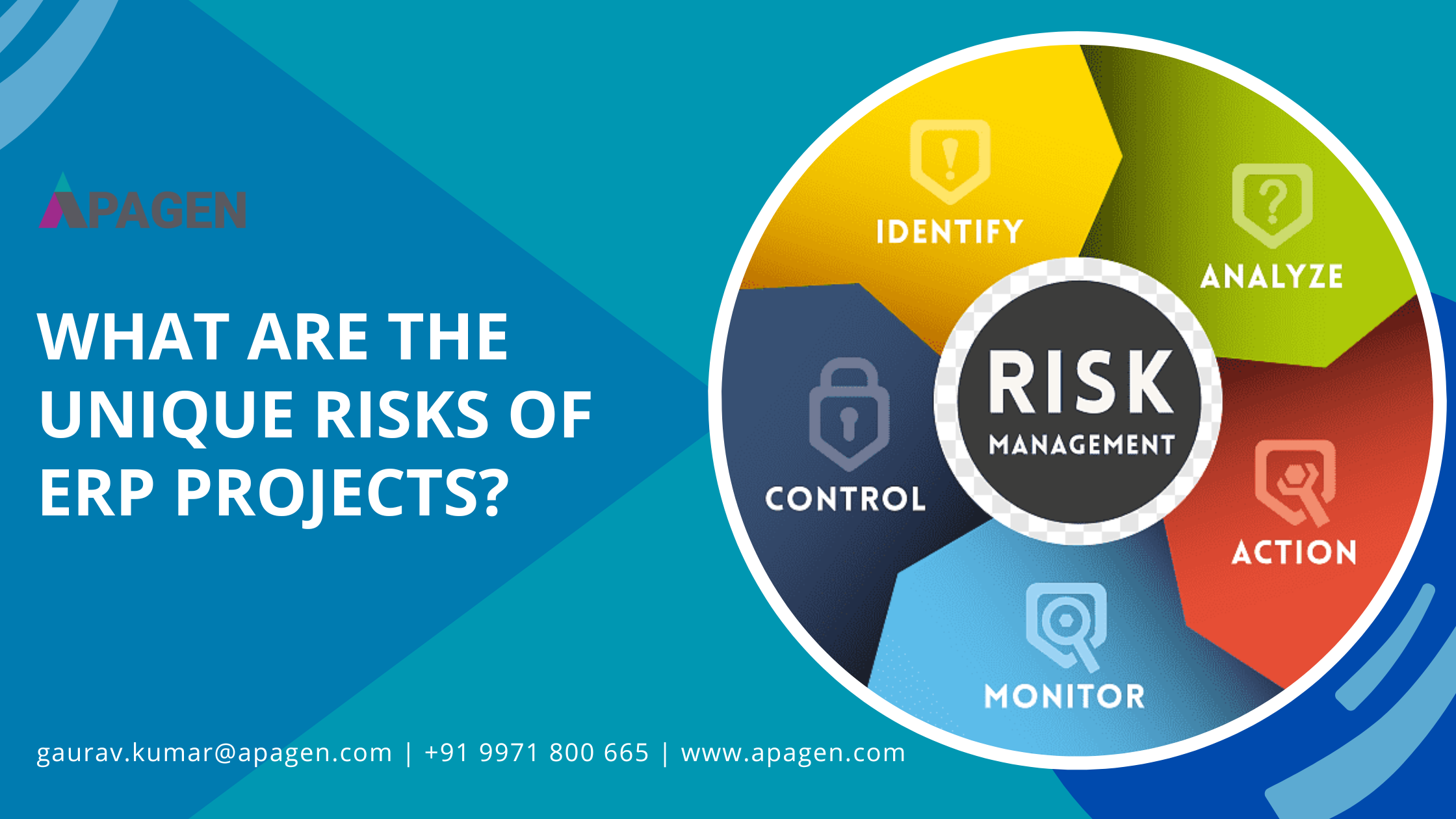 What are the unique risks of ERP projects?