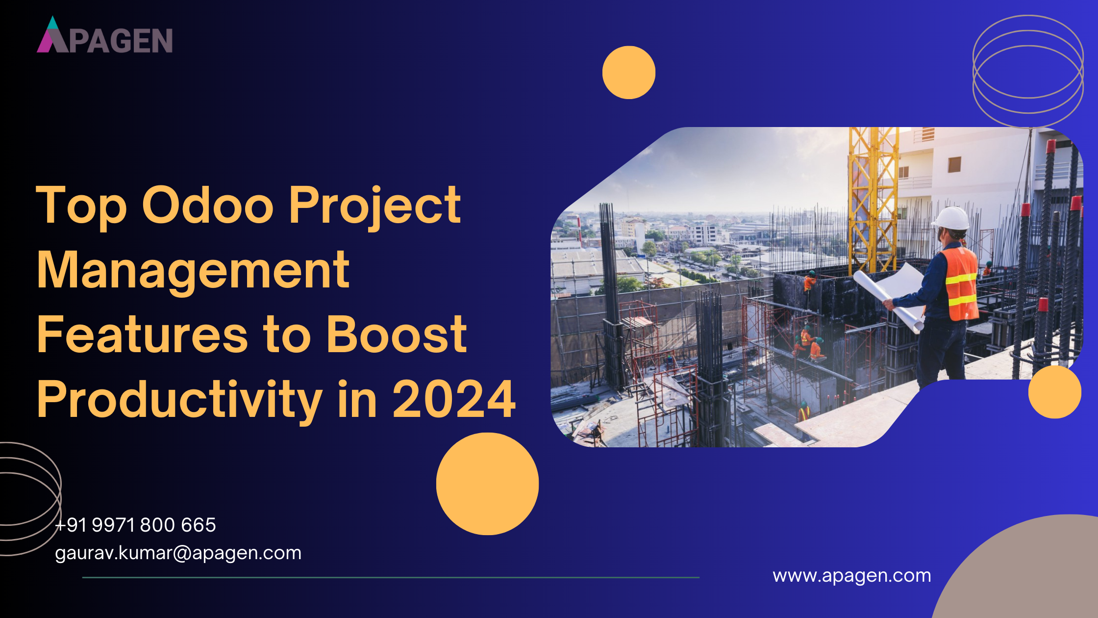 Top Odoo Project Management Features to Boost Productivity in 2024