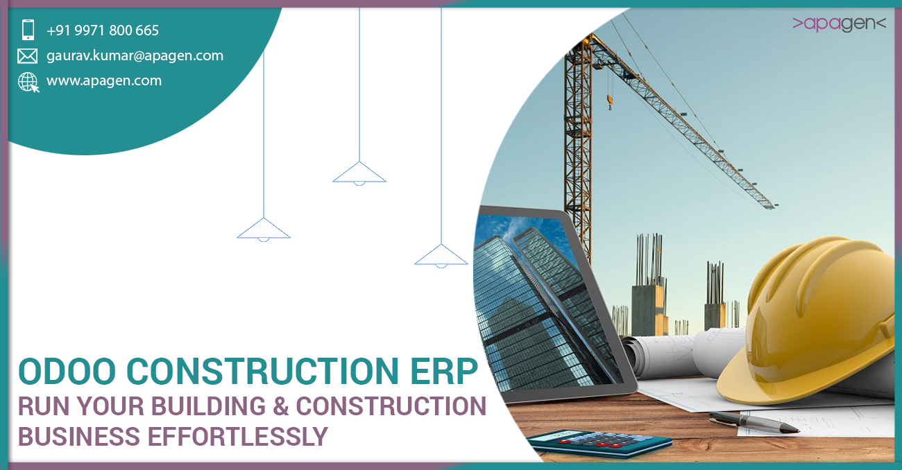 Odoo Construction ERP: Run Your Building & Construction Business Effortlessly