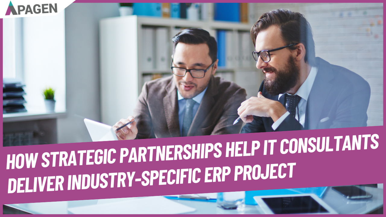 How Strategic Partnerships Help IT Consultants Deliver Industry-Specific ERP Projects Successfully