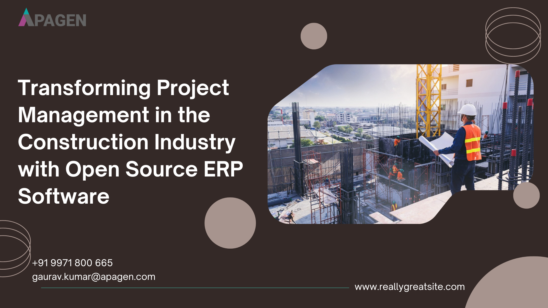 Transforming Project Management in the Construction Industry with Open Source ERP Software