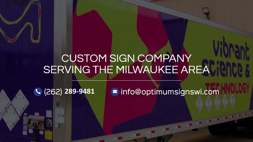 Optimum Signs Elevating Your Business Presence with Custom Signage Solutions