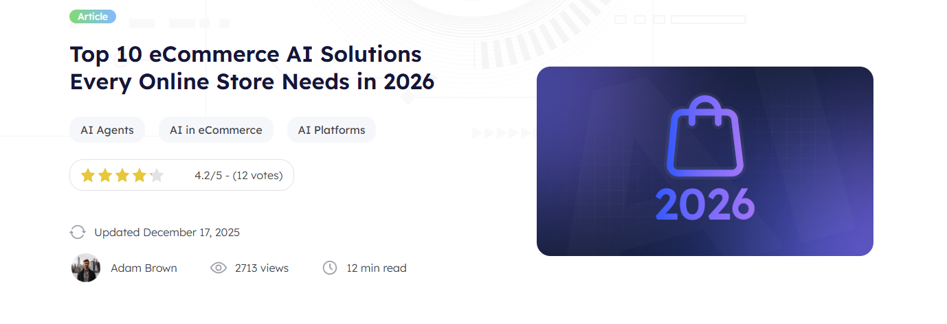 Transforming Online Retail: How Ecommerce AI Solutions Are Revolutionizing the Industry