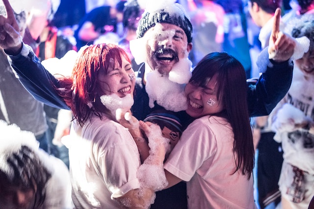 What is the point of a foam party?