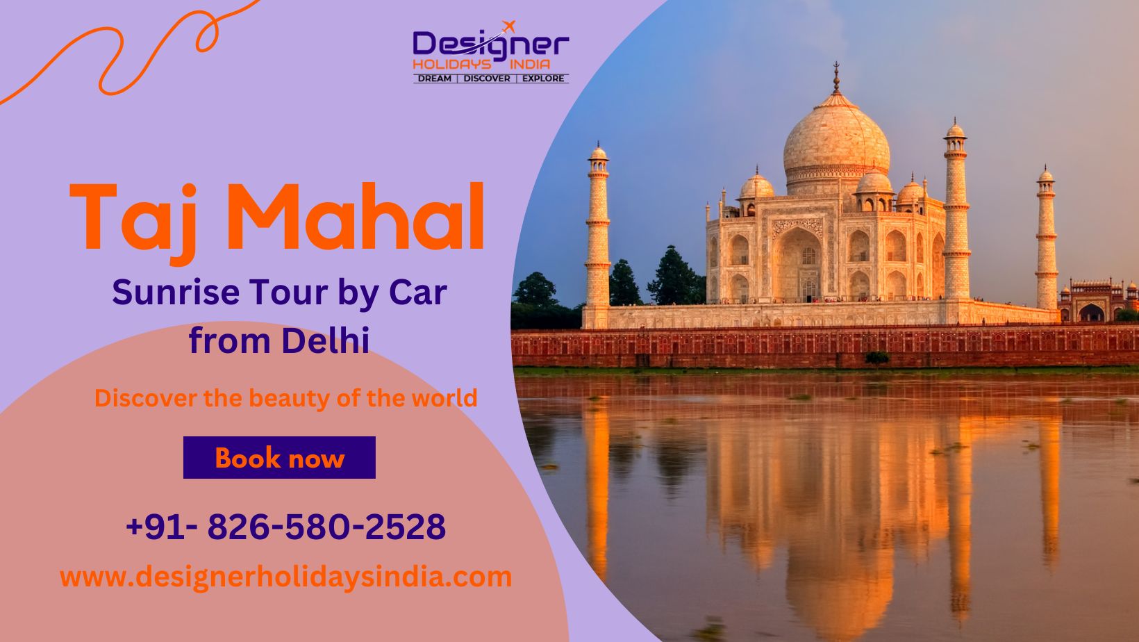 Experience a Mesmerizing Taj Mahal Sunrise Tour from Delhi