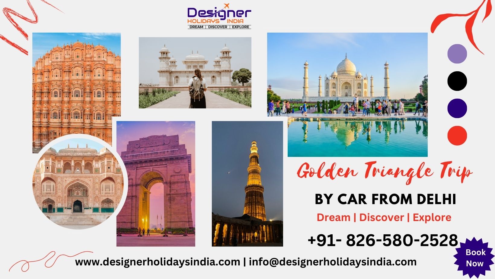 Uncovering the Secrets of the Golden Triangle Tour by Car from Delhi