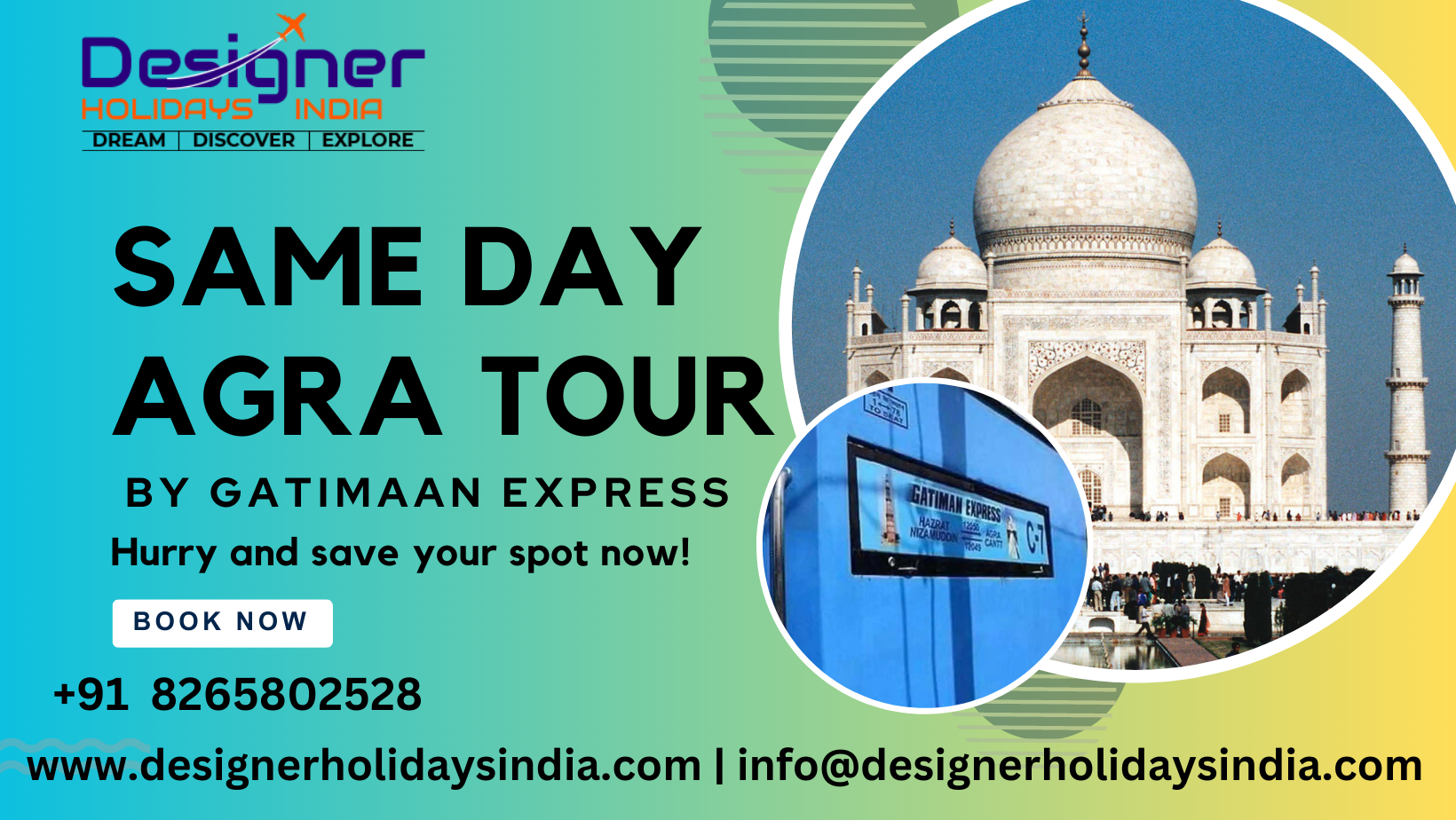 Whatever You Want to Understand Regarding a Same-Day Agra Tour by Gatimaan Express Train