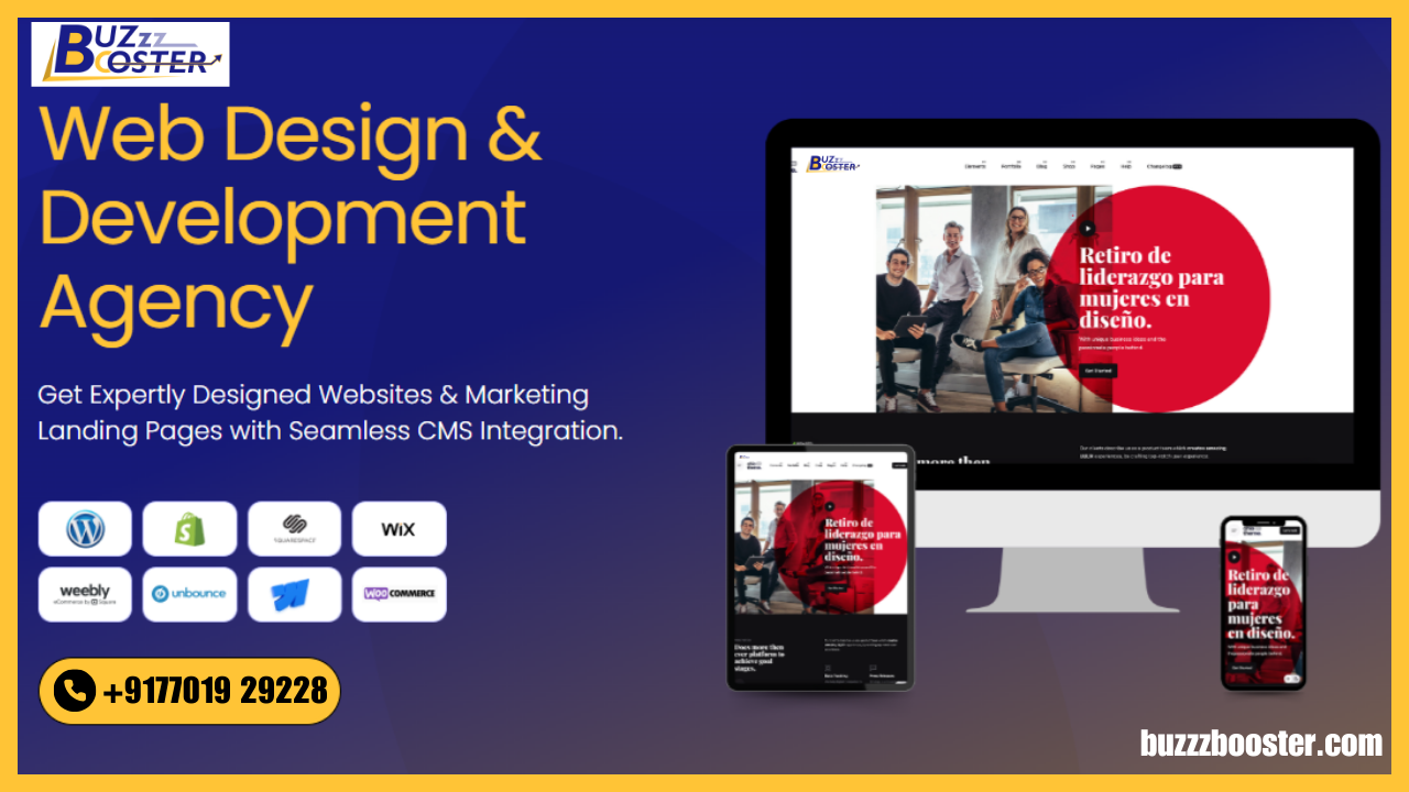 Buzzz Booster - Website Design and Development