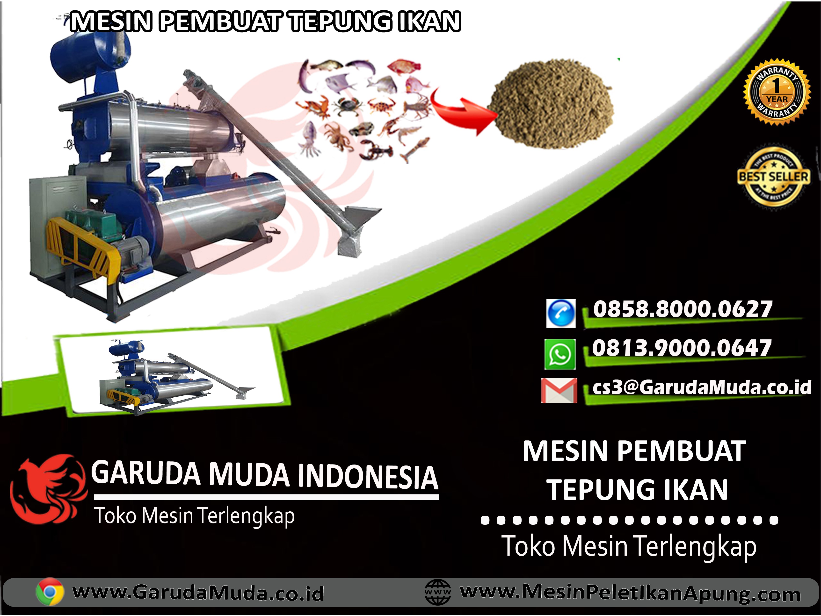 Machine Fish Meal And Various Industrial Machinery