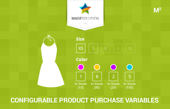 Configurable Purchase Variables for Magento 2