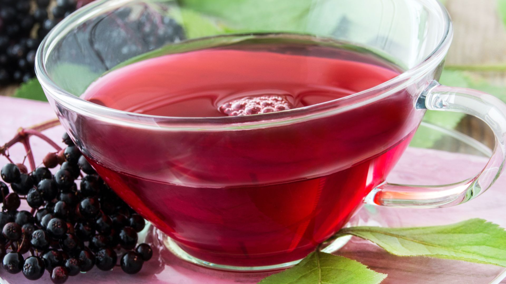 How to make Elder Berries Tea