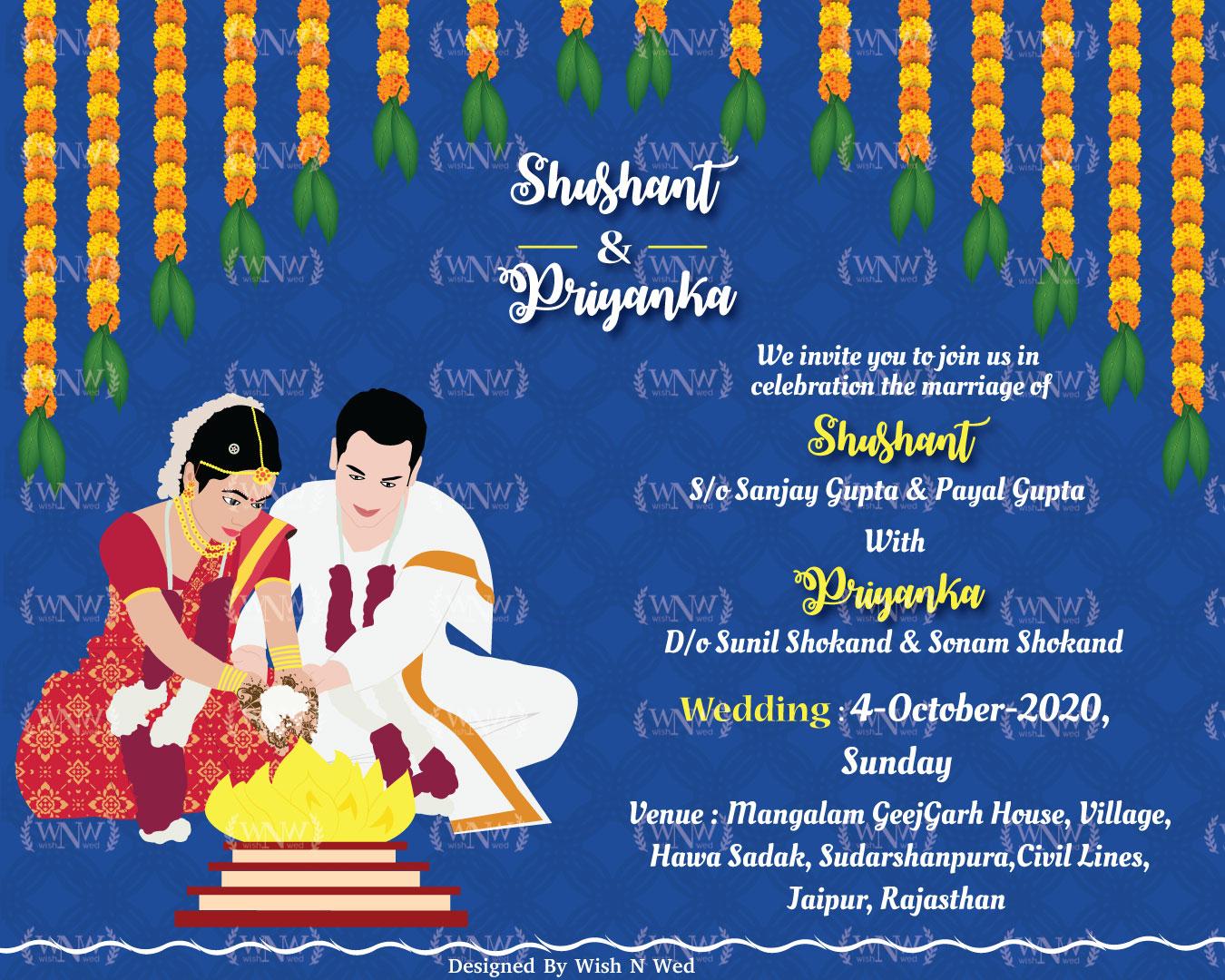 Tips to Pop Your Indian Wedding Digital Invitation