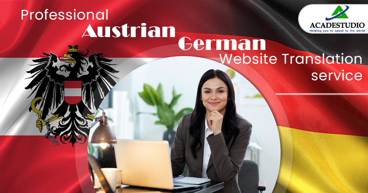 Professional Austrian German website translation services