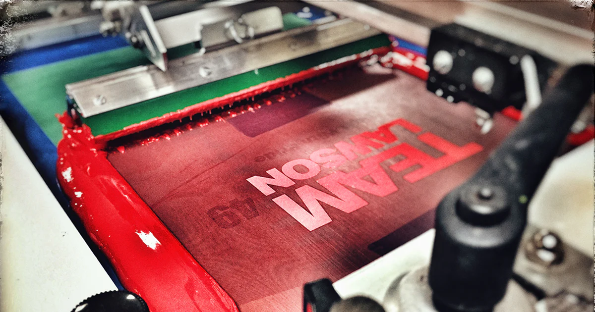 How to cure plastisol ink with a flash dryer