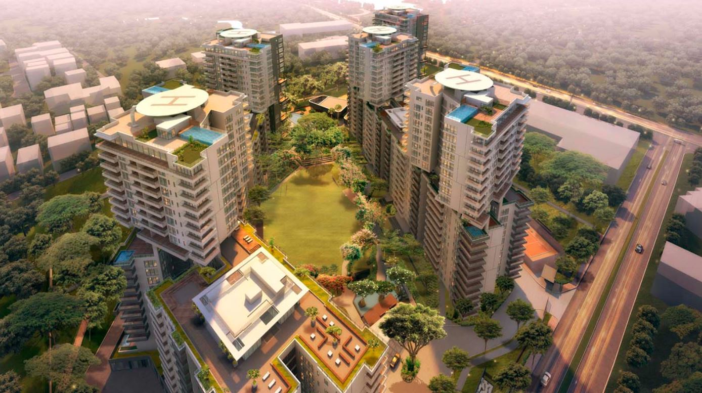 Embassy Lake Terraces, in Hebbal, North Bengaluru