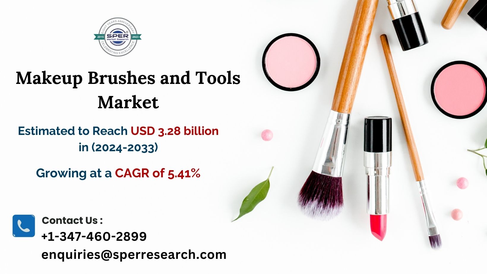 Makeup Brushes and Tools Market Share, Revenue, Trends, Growth Strategy, Key Manufacturers, Business Opportunities and Future Scope 2033: SPER Market Research
