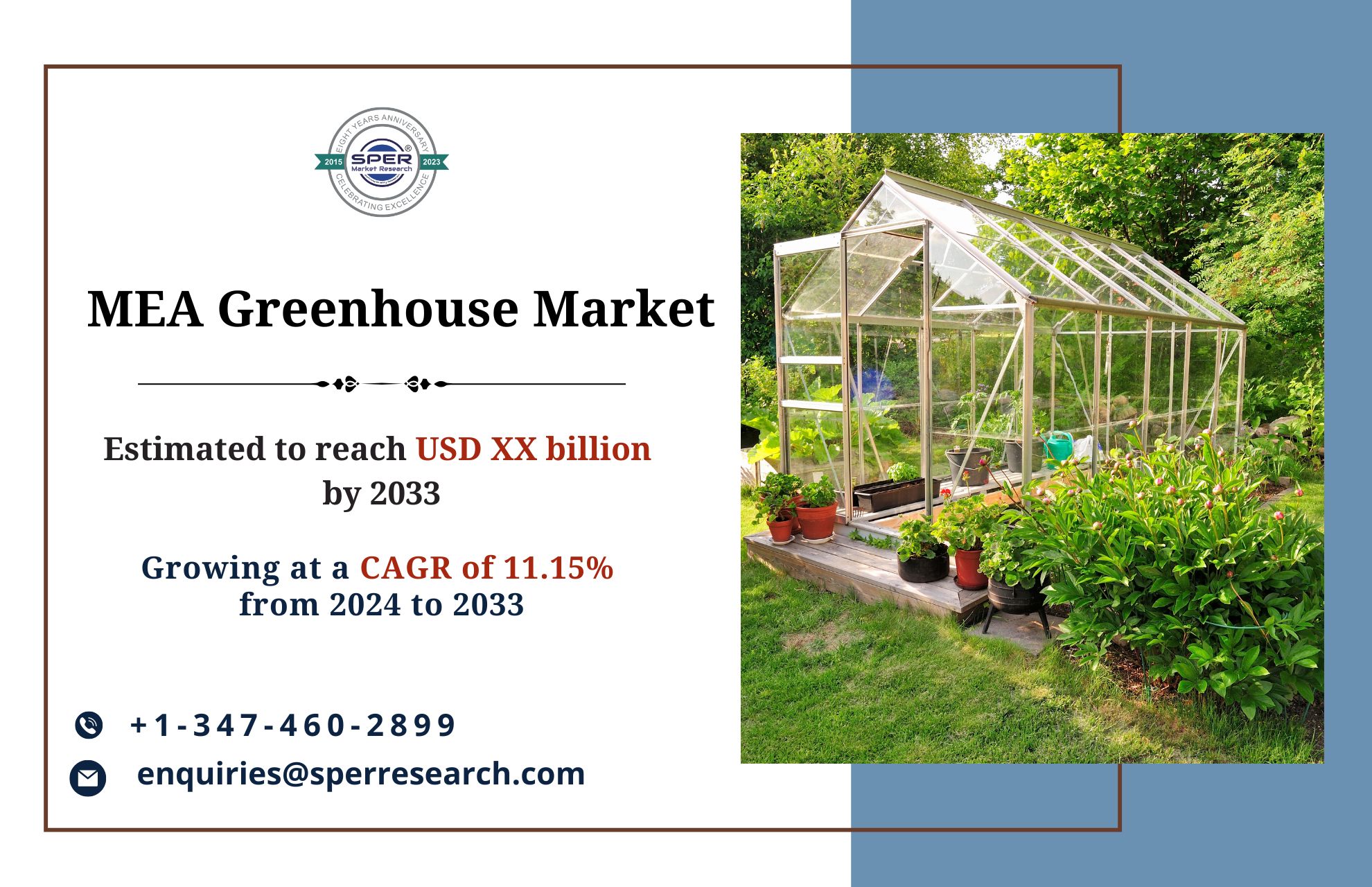 Middle East & Africa Greenhouse Market Share, Emerging Trends, Growth Drivers, Challenges, Key Players, Future Opportunities and Future Competition 2033: SPER Market Research