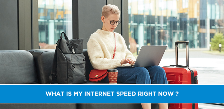 What is my internet speed right now?