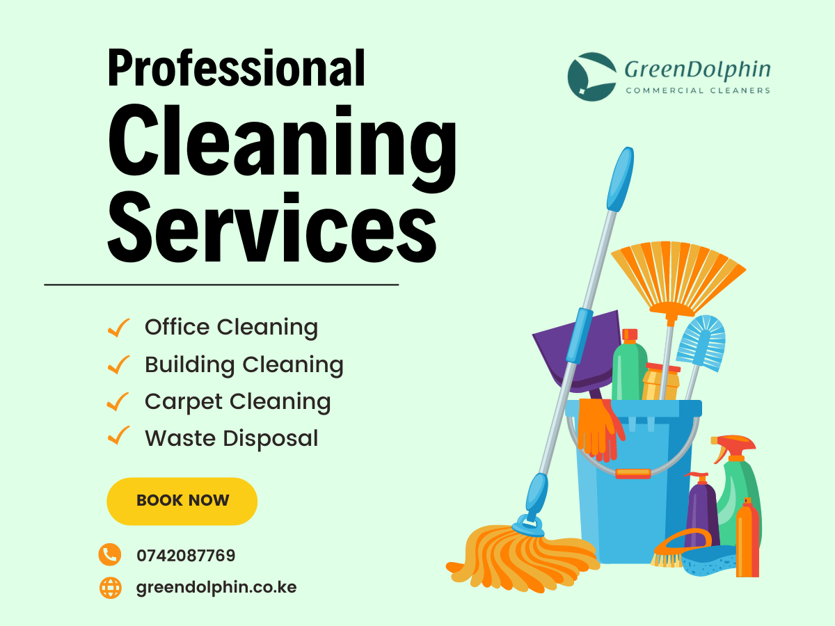 Professional Cleaning Services - Green Dolphin Commercial Cleaners