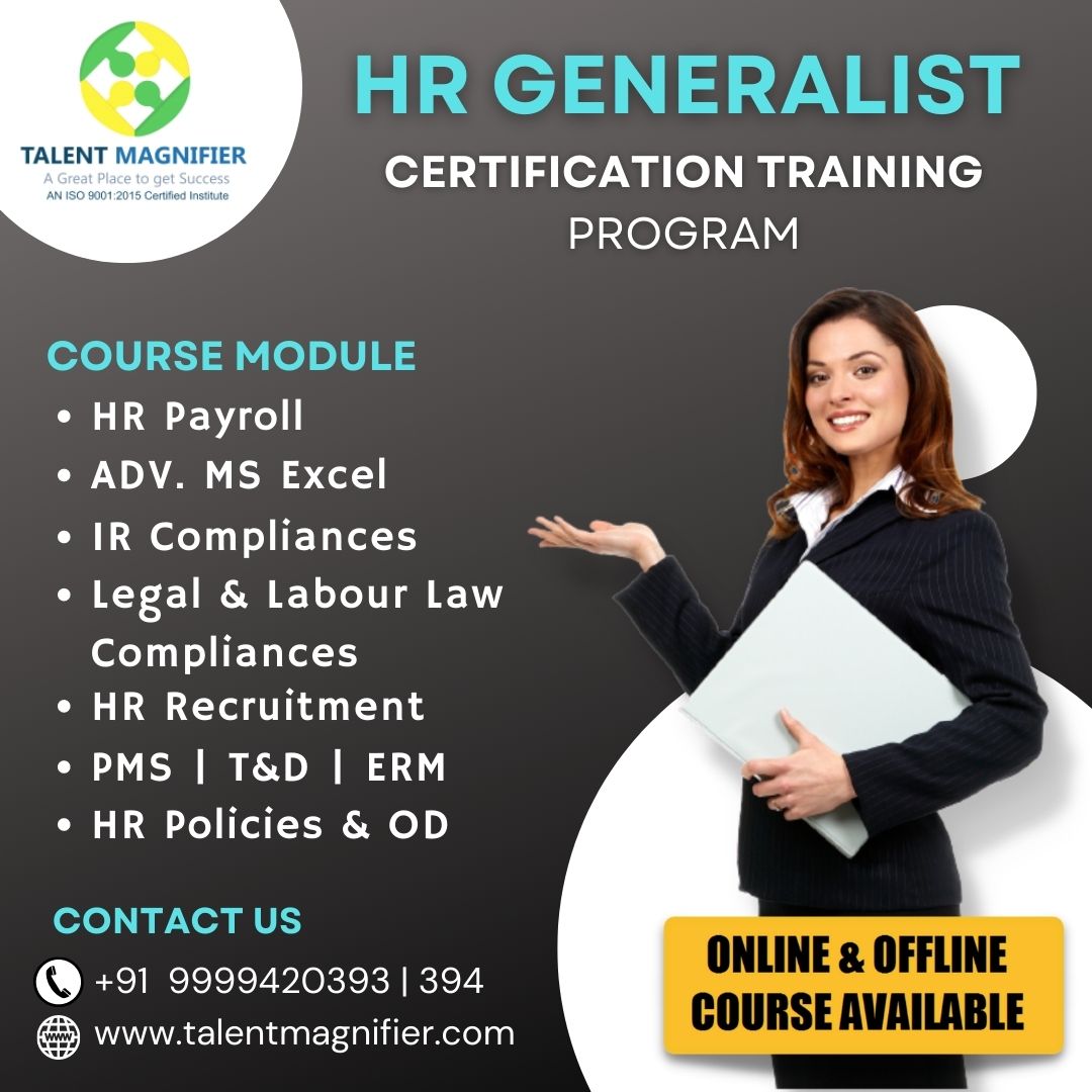 What Are The Job Roles Of HR Generalists? - Talent Magnifier 