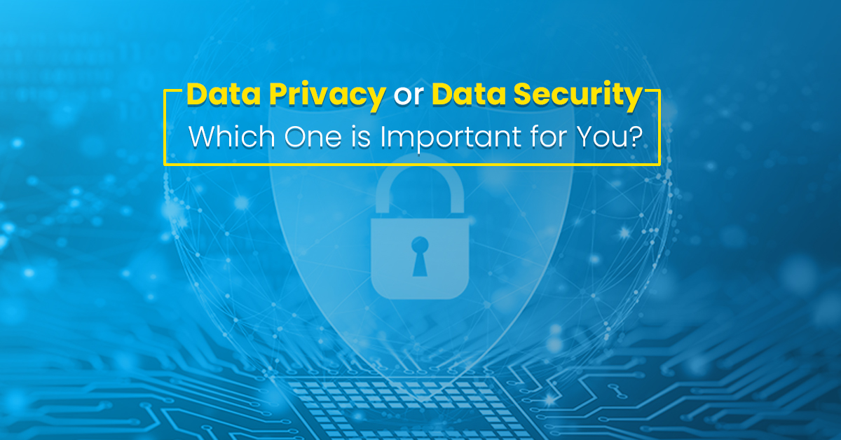 Data Privacy or Data Security: Which One is Important for You?