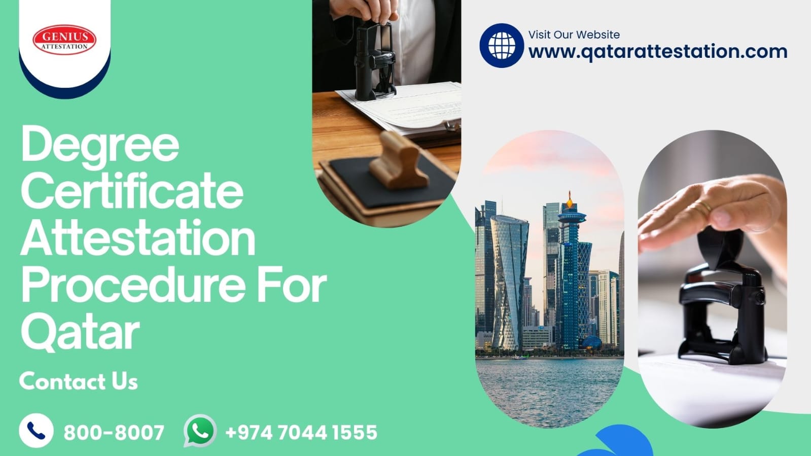 Degree Certificate Attestation Procedure for Qatar