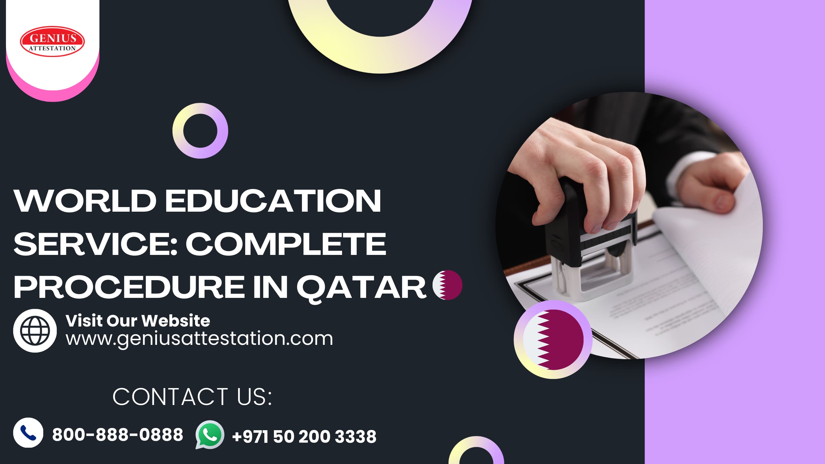 World Education Service: Complete procedure in Qatar