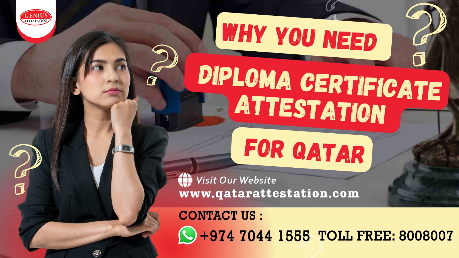 Diploma Certificate Attestation qatar
