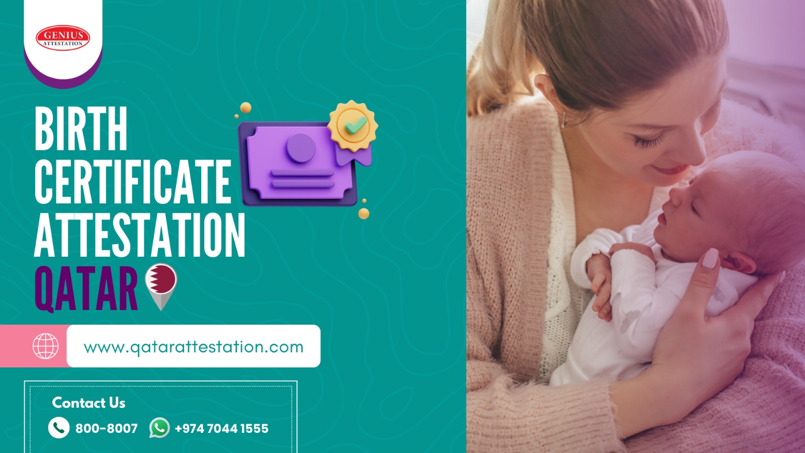 Birth Certificate Attestation Qatar