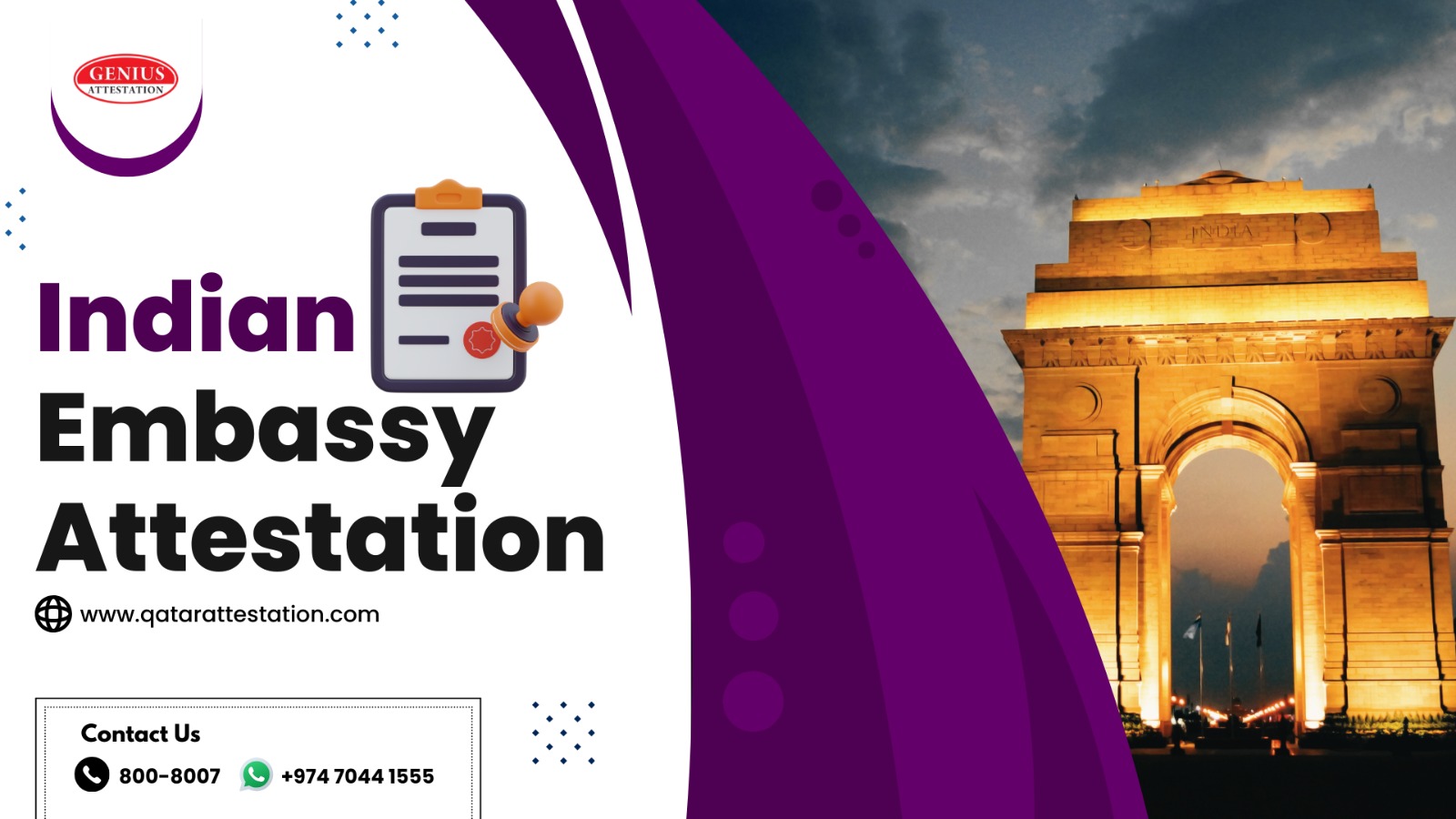 INDIAN EMBASSY CERTIFICATE ATTESTATION