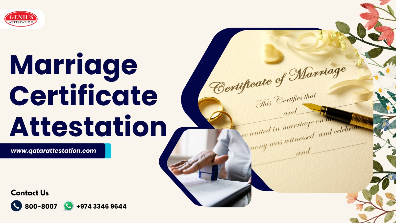 Marriage Certificate Attestation Qatar