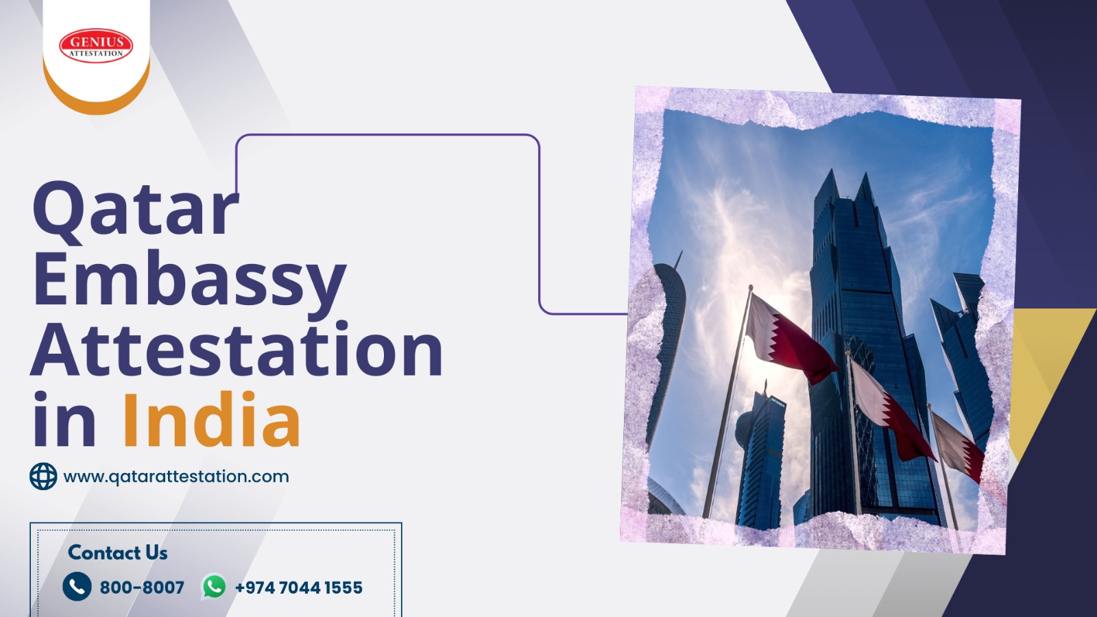 Qatar Embassy Certificate Attestation