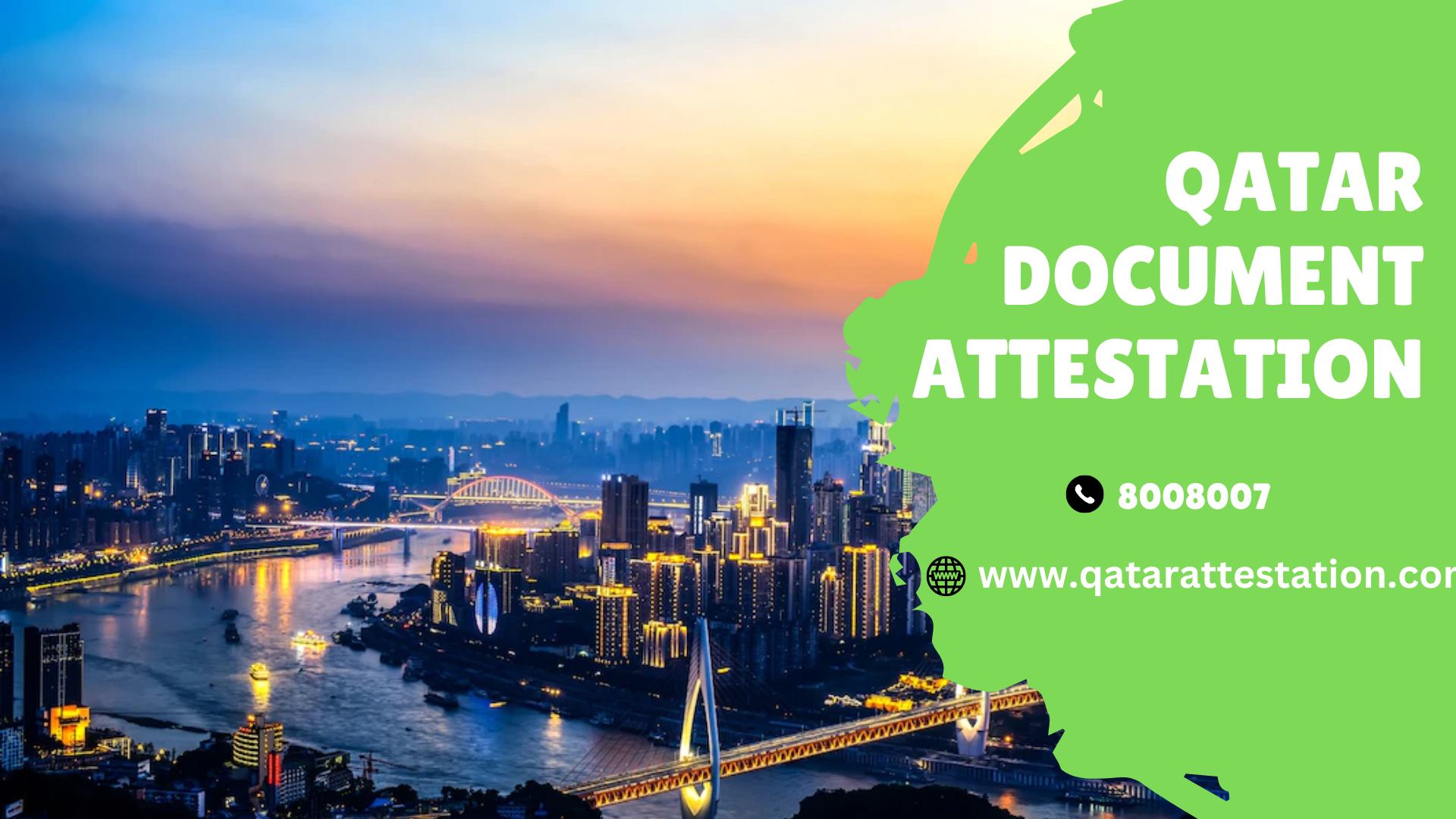 Qatar document attestation in Qatar