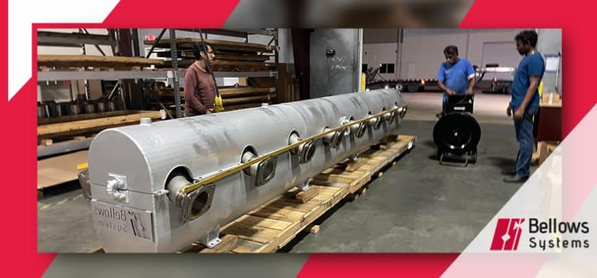 Bellows Systems has designed and manufactured Exhaust Manifold Systems for engines.